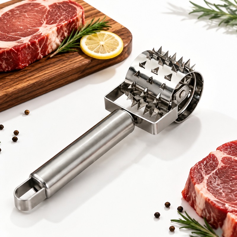Heavy Equipment Grinder - Rouleau attendrisseur de viande en acier