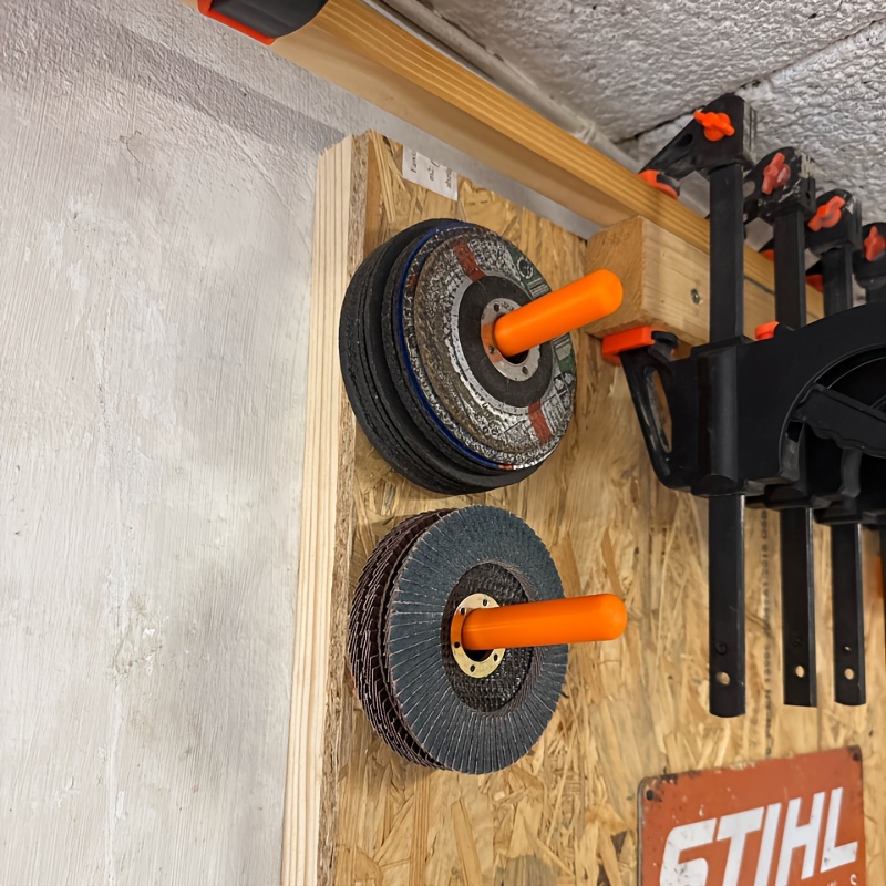 Heavy Equipment Grinder - Support mural pour meuleuses d'angle de