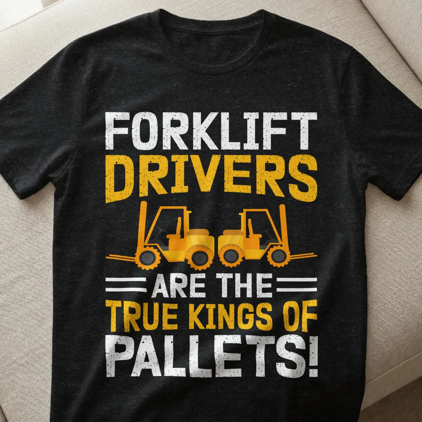 Heavy Equipment Washing - T-shirt pour conducteurs de chariots élévateurs,